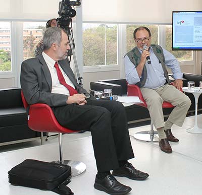 Luiz Nunes de Oliveira e Ciro Teixeira Correia - Debate Processo Eleitoral na USP 1