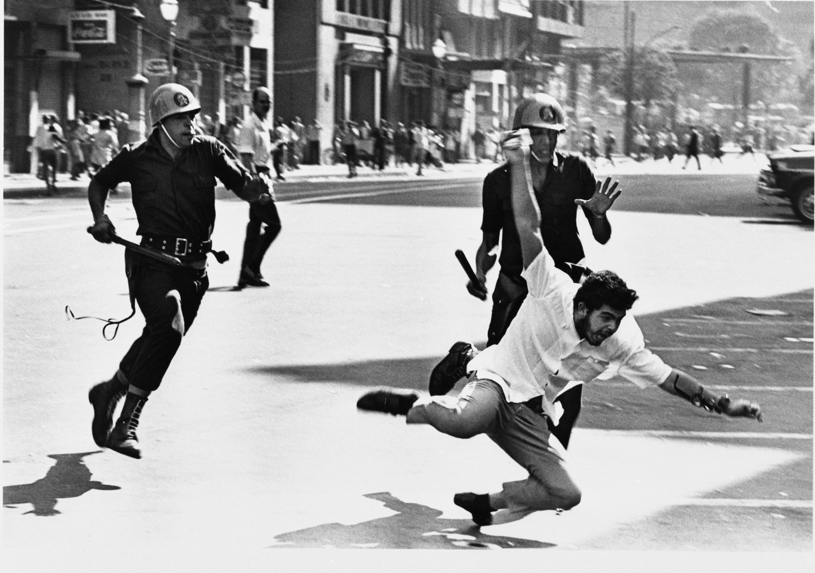 Manifestação no Rio de Janeiro, em 1968.