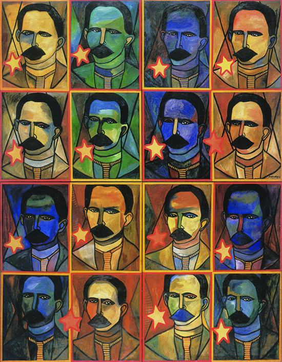 Raúl Martínez, Martí e la estrella, 1966.