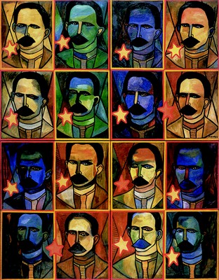 Raúl Martínez, Martí e la estrella, 1966.