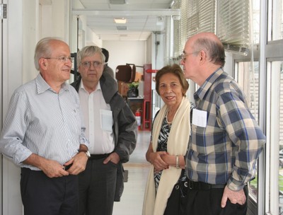 César Ades, Peter Goddard, Yvone Mascarenhas and Eliezer Rabinovici