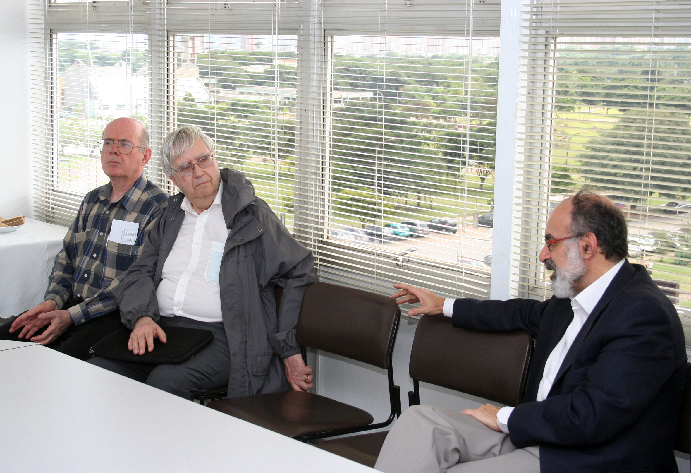 Eliezer Rabinovici, Peter Goddard and Guilherme Ary Plonski
