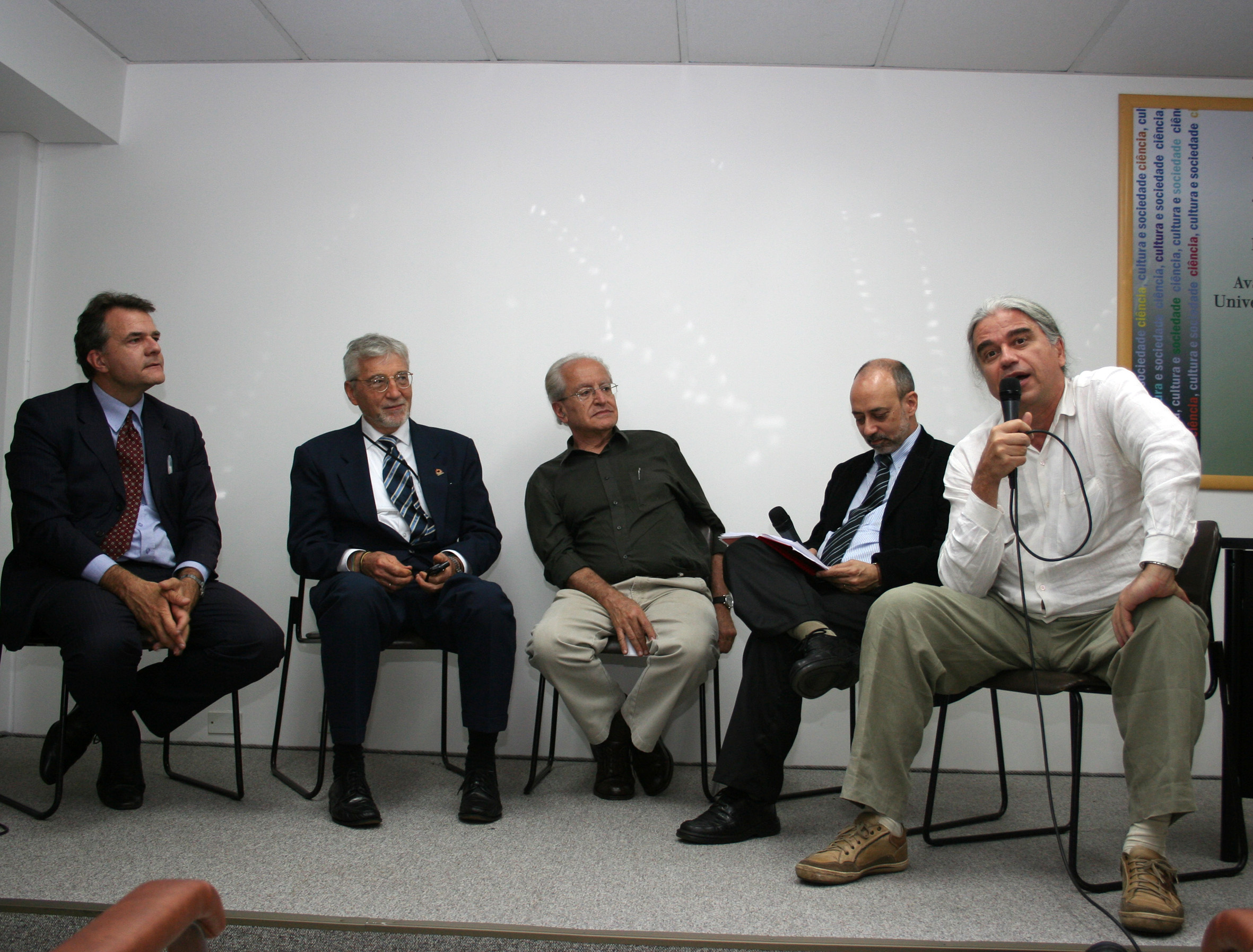 Ricardo Caldas, Guillermo Juan Creus, César Ades, Pedro Paulo Funari and Maurício Loureiro