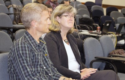 Angus Morrison-Saunders and Jenny Pope
