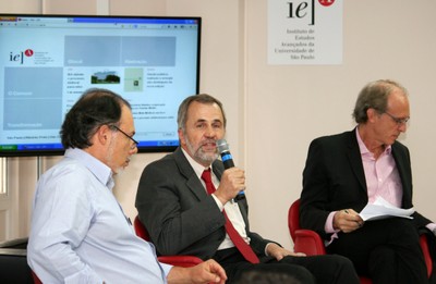 Ciro Teixeira Correia, Luiz Nunes de Oliveira and Martin Grossmann