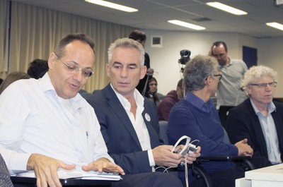 Samuel de Abreu Pessôa, Tim Jackson, Ricardo Abramovay and Pedro Jacobi