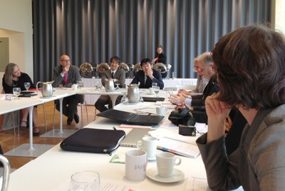 Sue Gilligan, Malcolm Press, Takaho Ando, Dapeng Cai, Clarrisa Ball, Werner Frick and Britta Padberg