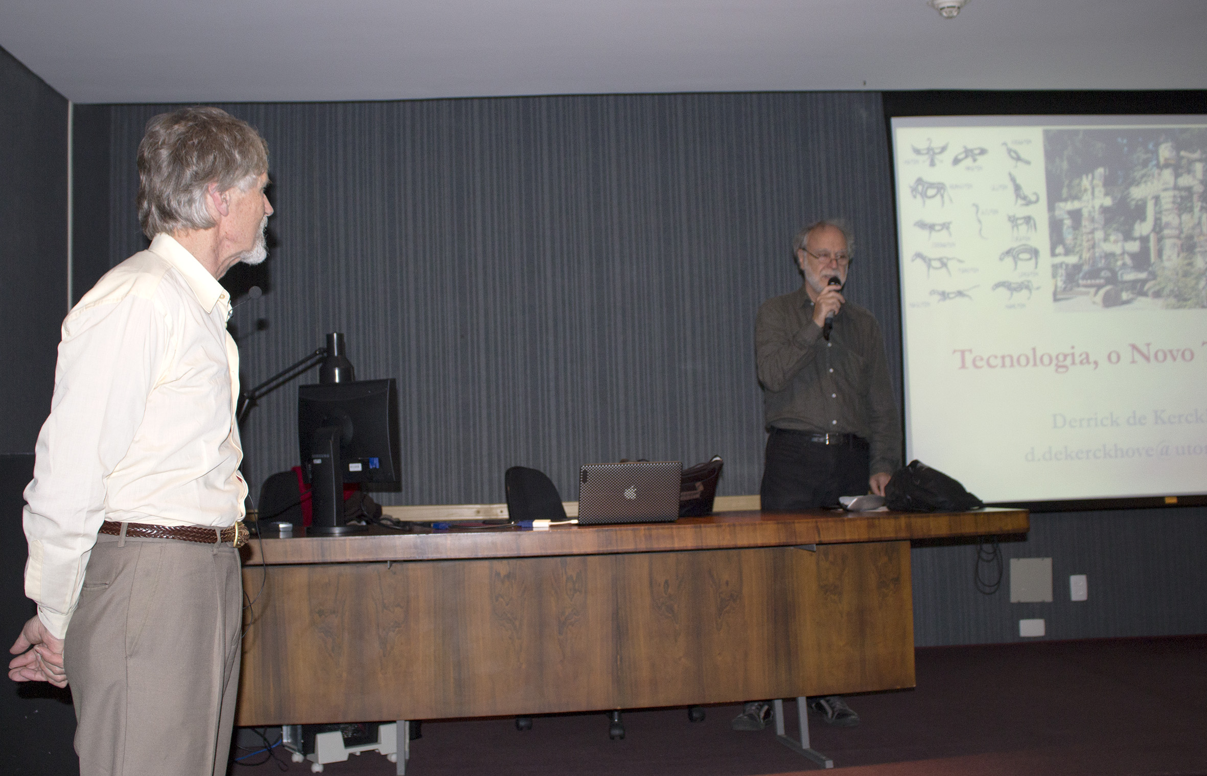 Derrick Claude Frederic de Kerckhove and Masimo Canevacci