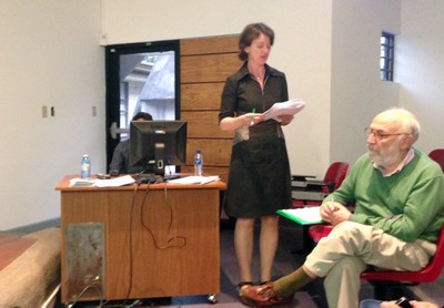 Britta Padberg and Juan Manuel Rojo