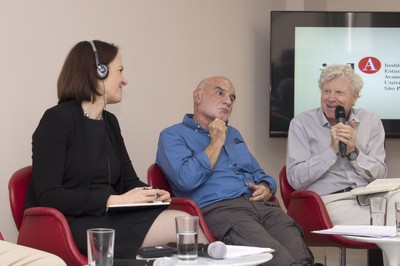 Heide Hackmann, Eduardo Viola and Pedro Jacobi