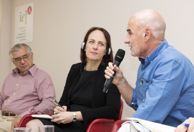 José Álvaro Moisés, Heide Hackmann and Eduardo Viola