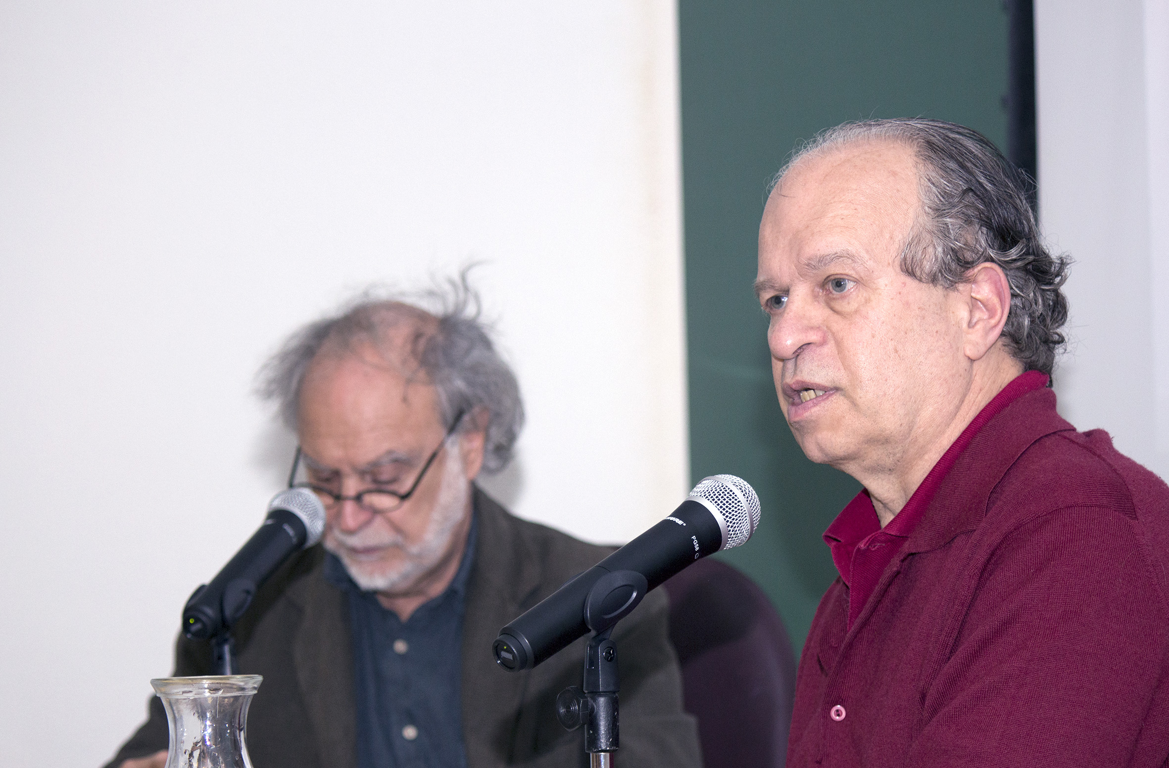Renato Janine Ribeiro opens the event with Massimo Canevacci