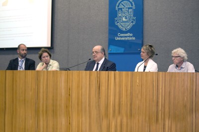 Eduardo Mario Mediondo, Stela Goldstein, Newton de Lima Azevedo, Sonia Chapman and Pedro Jacobi