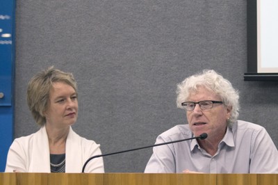 Sonia Chapman and Pedro Jacobi