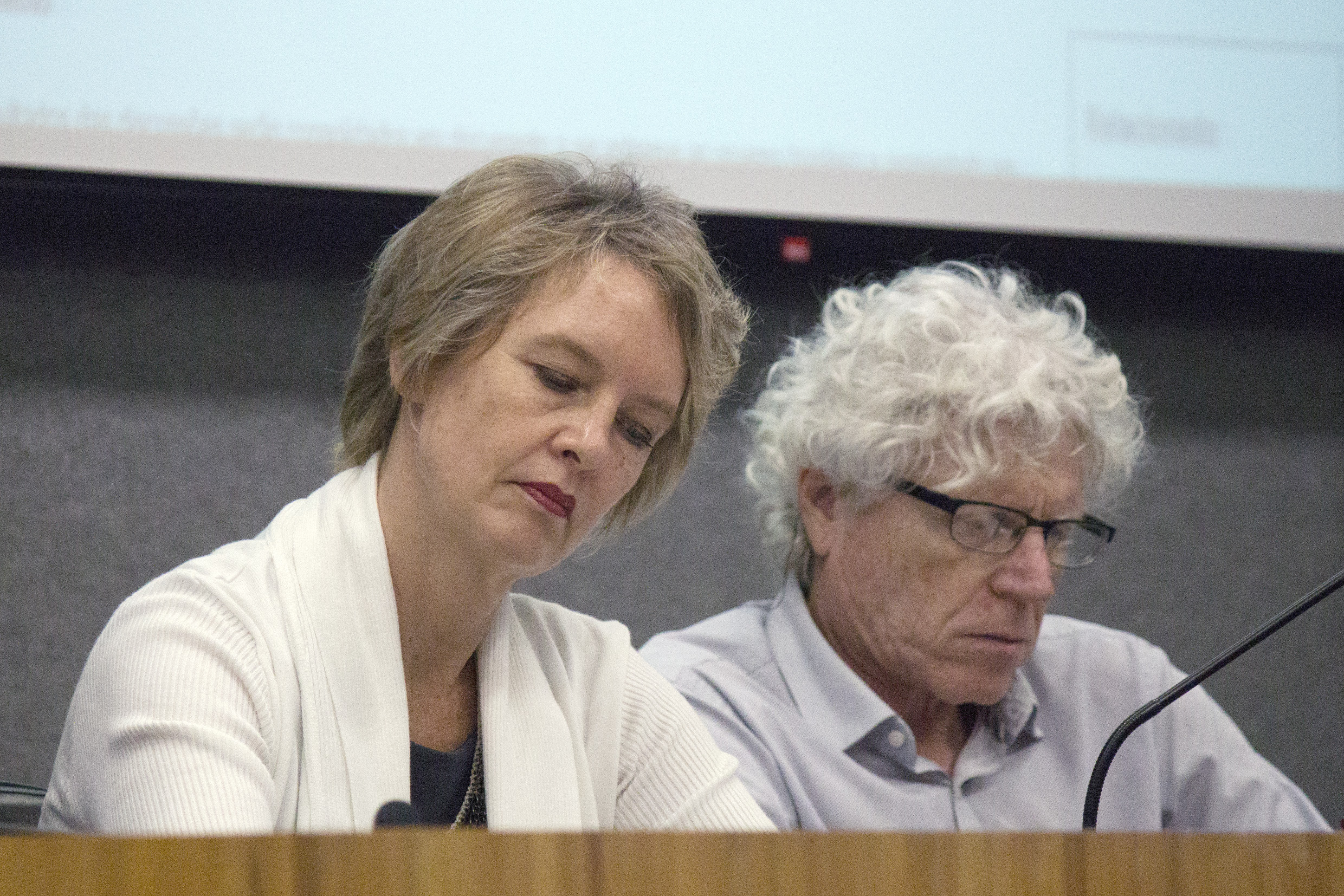 Sonia Chapman and Pedro Jacobi