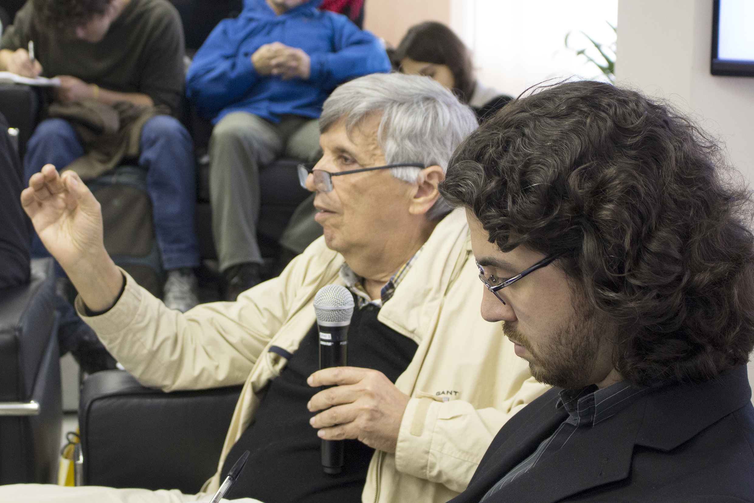Álvaro Vasconcelos and Geraldo de Campos