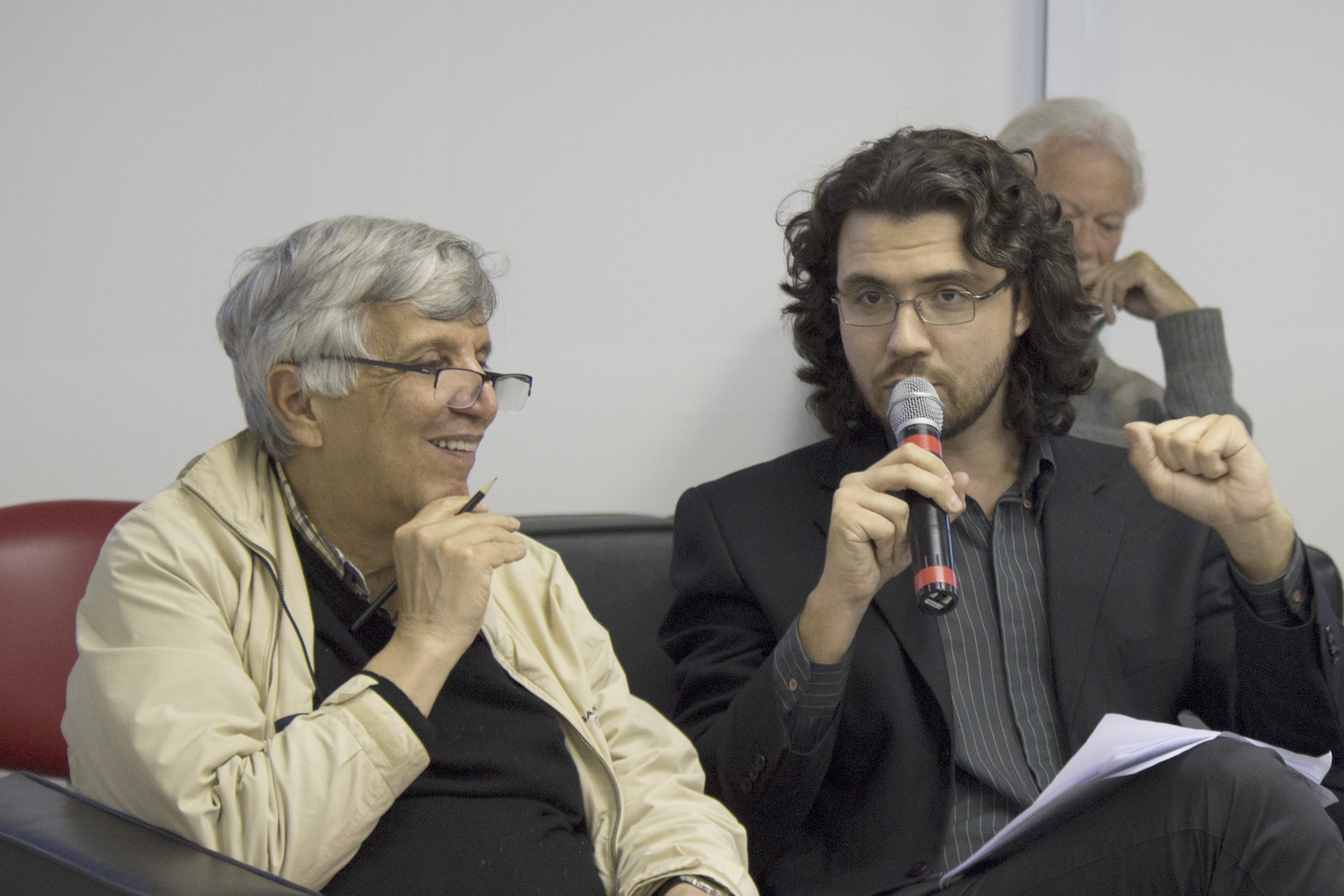 Álvaro Vasconcelos and Geraldo de Campos
