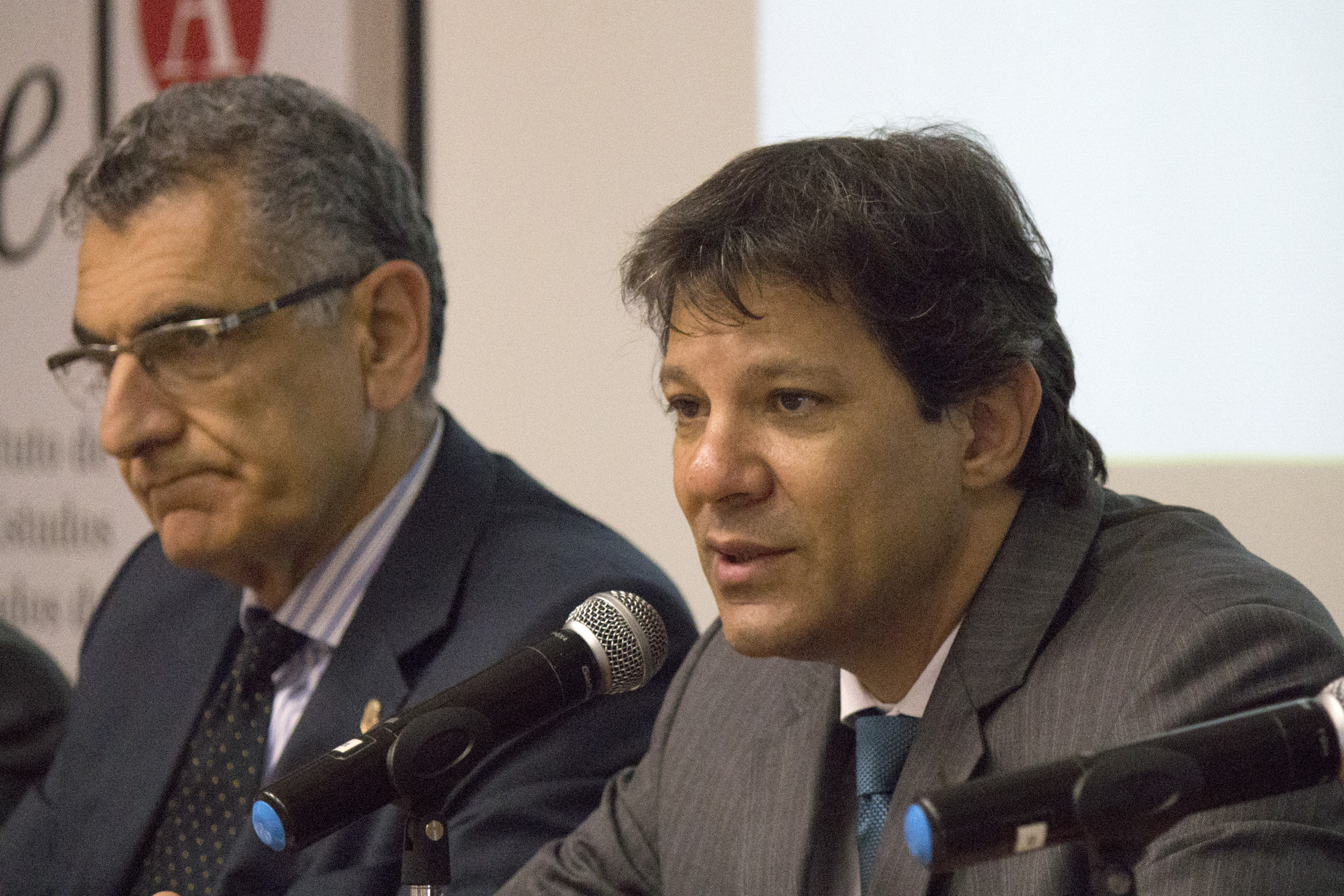 Vahan Agopyan and Fernando Haddad