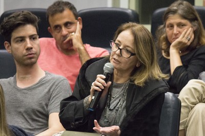Audience joining the debate