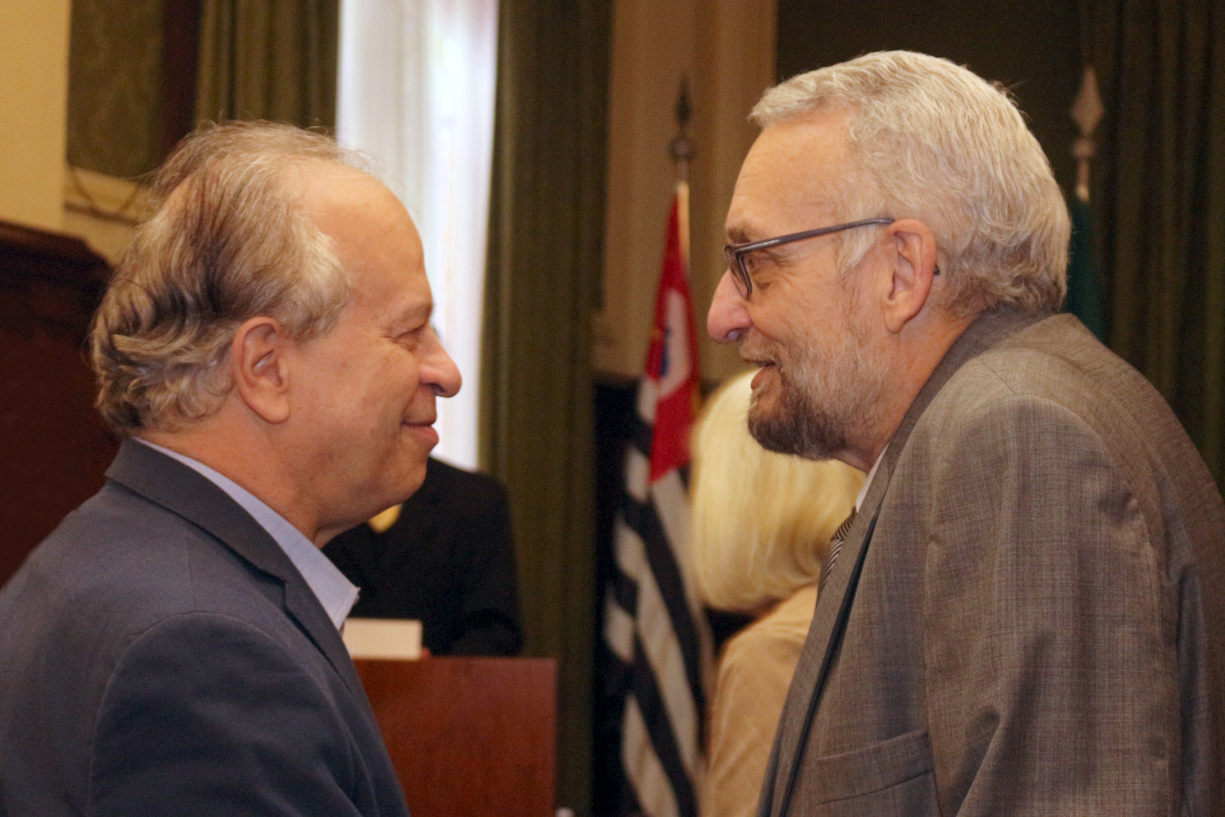 Renato Janine Ribeiro and Paulo Saldiva