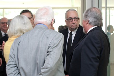 Paulo Saldiva, Jacques Marcovitch, Barbara Freitag and Sergio Paulo Rouanet