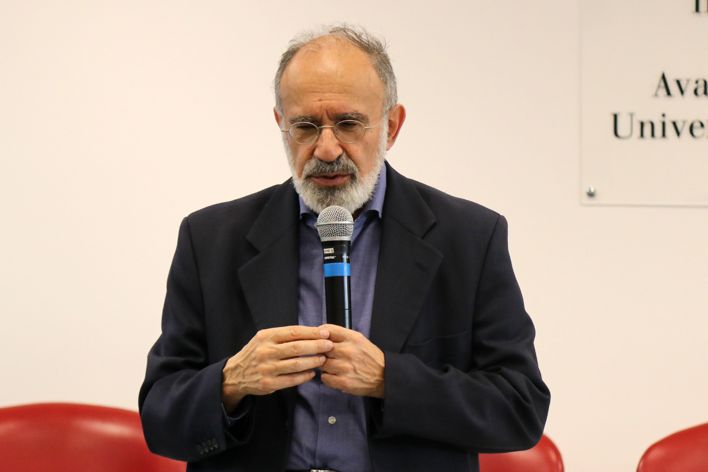 Guilherme Ary Plonski opens the event