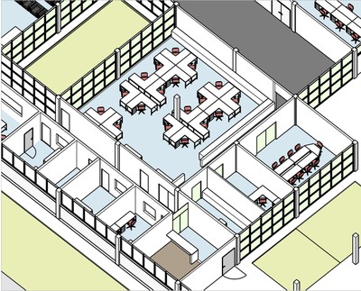 New offices - graphic design