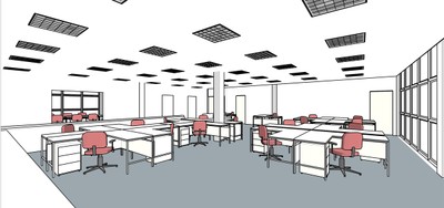 New offices - graphic design