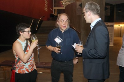 Daniela Kromrey, Martin Cloonan and Carsten Dose