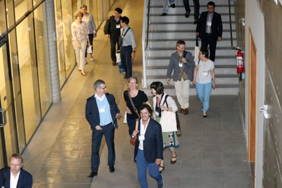 Participants visit the Institute of Brazilian Studies
