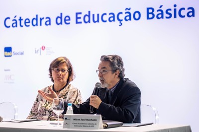 Angela Dannemann and Nílson José Machado