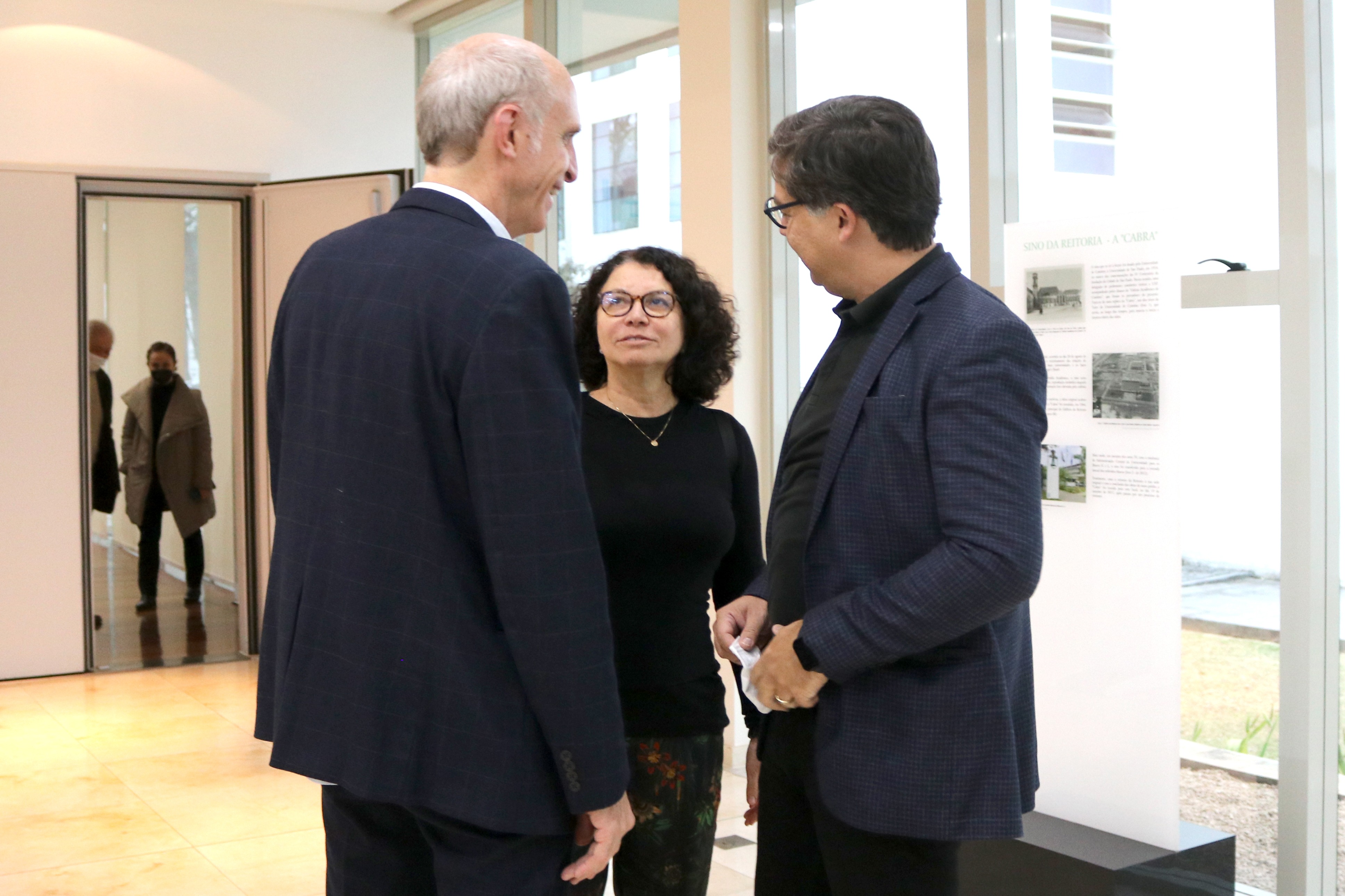 Martin Grossmann, Eliana Sousa Silva, and Eduardo Saron
