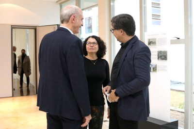 Martin Grossmann, Eliana Sousa Silva, and Eduardo Saron