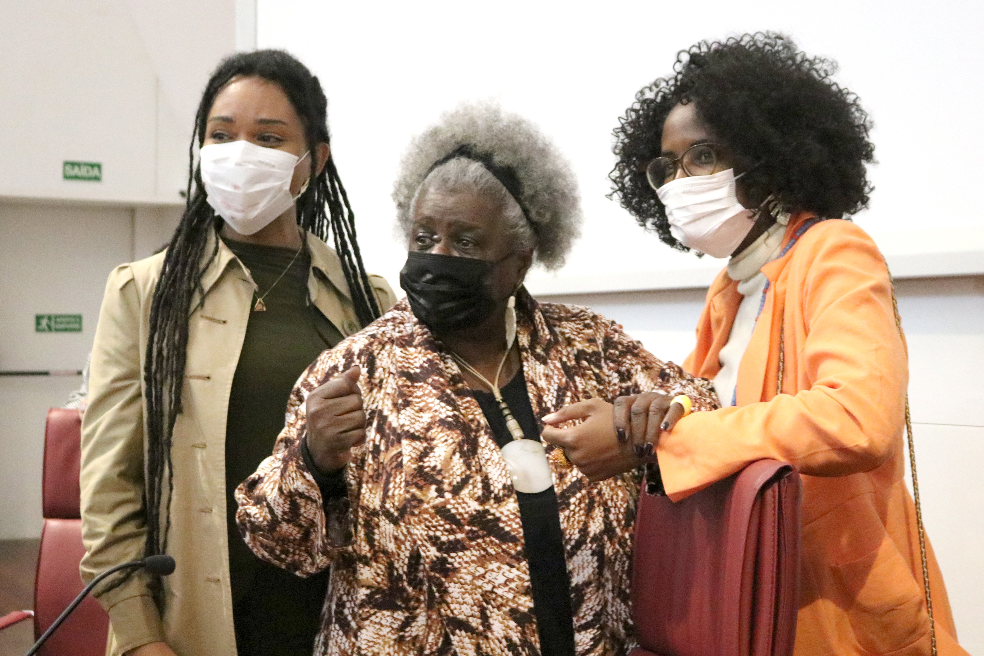 Erica Malunguinho, Conceição Evaristo, and Djamila Ribeiro