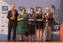 Antonio Mauro Saraiva, Vera Lúcia Imperatriz Fonseca, Dora Ann Lange Canhos, Denise de Araújo Alves e Plínio Martins Filho Antonio Mauro Saraiva, Vera Lúcia Imperatriz Fonseca, Dora Ann Lange Canhos, Denise de Araújo Alves e Plínio Martins Filho