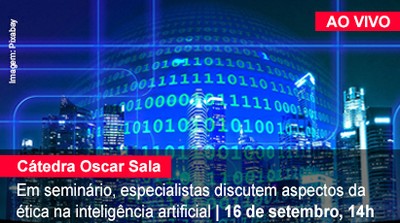 Home 1 - Cátedra Oscar Sala - Ética na Inteligência Artificial - AO VIVO