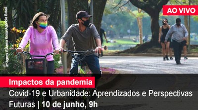 Home 1 - Covid-19 e Urbanidade - AO VIVO