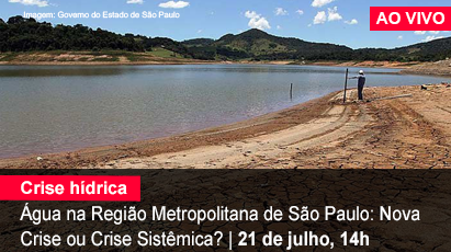 Home 1 - Crise hídrica - AO VIVO
