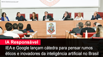 Home 1 - Lançamento da Cátedra IA. Responsável