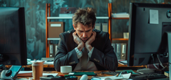Home 2 - Fatores Psicossociais e Saúde  Mental nas Novas Morfologias  do Trabalho