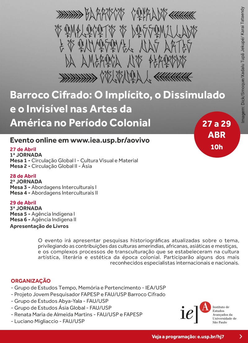 Barroco Cifrado. O Implícito, o Dissimulado e o Invisível nas Artes da América no Período Colonial