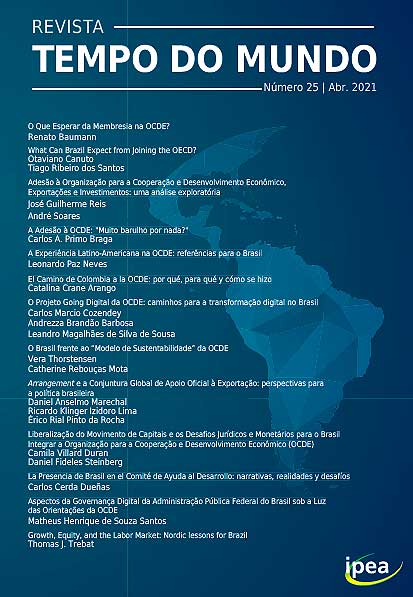 Capa da revista "Tempo do Mundo" 25