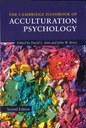 Capa do Livro Acculturation Psychology Capa do Livro Acculturation Psychology