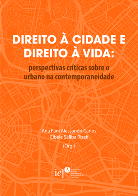 Capa do livro - Direito à Cidade e Direito à Vida - Matéria