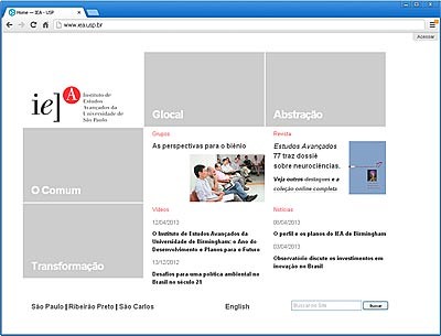 Capa do site