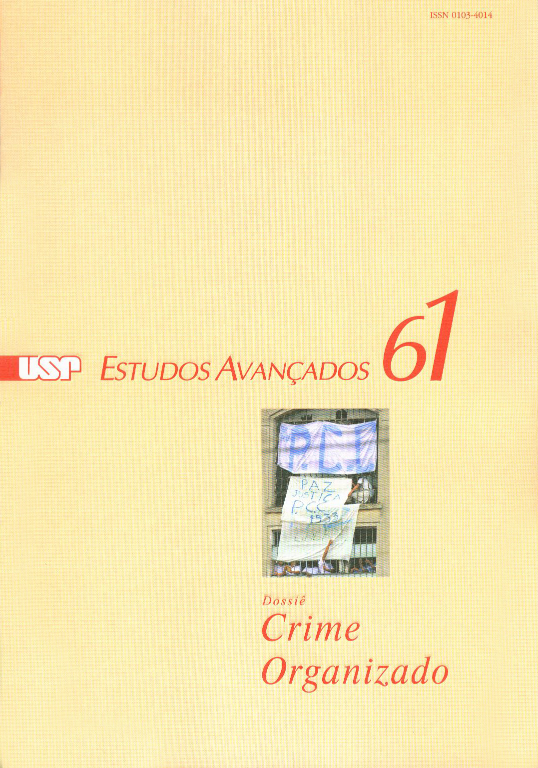 Capa Revista Estudos Avançados v21 n61