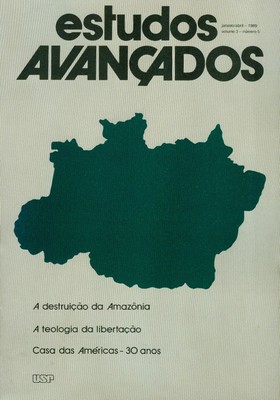Capa Revista Estudos Avançados v3 n5 