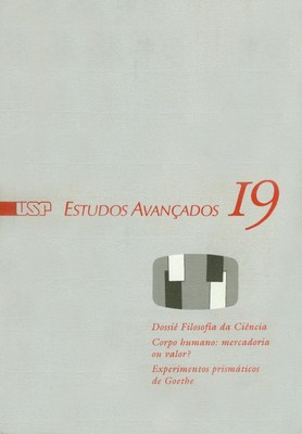 Capa Revista Estudos Avançados v7 n19 