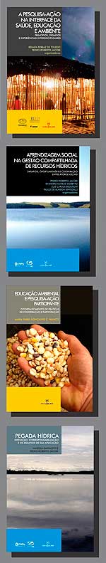 Capas de livros da Annablume Editora e Procam