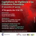 Capitalismo de Vigilância e/ou Cidadania Planetária - 4º encontro (2ª parte)